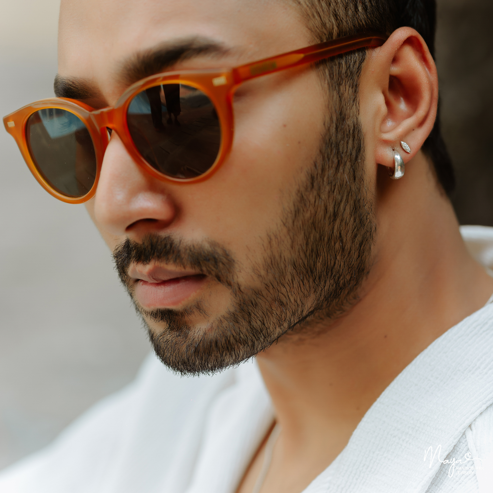 Chamal (rice grain) studs